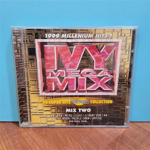 [중고] IVY MEGA MIX 가요리믹스 MIX2 - 핑클,박지윤,젝스키스,CLEO,J,베이비 복스, 외