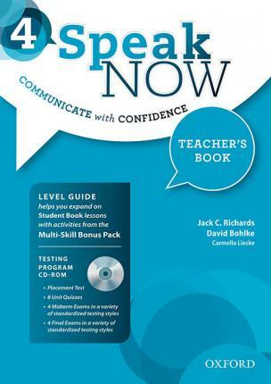 Speak Now Teachers Book Level 4 2019 Pack (Paperback)