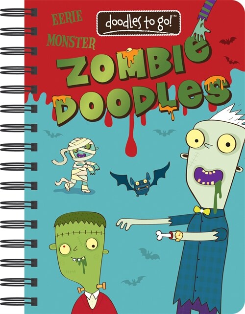 Doodles to Go!: Zombie Doodles (Spiral)
