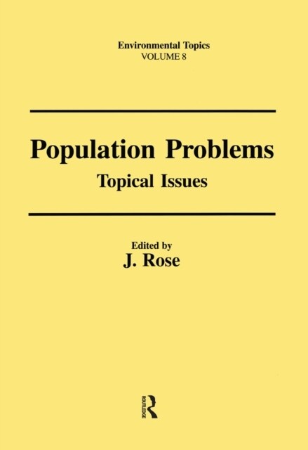 Population Problems : Topical Issues (Paperback)
