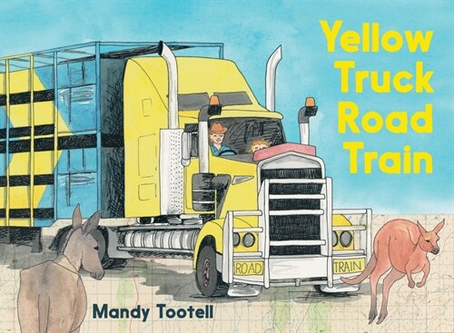 Yellow Truck Road Train (Hardcover)