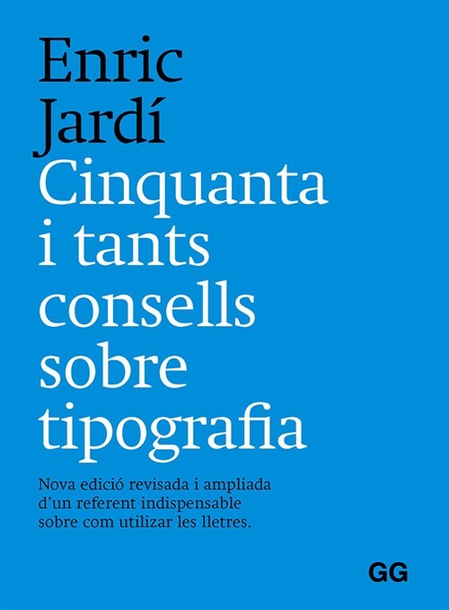 CINQUANTA Y TANTS CONSELLS SOBRE TIPOGRAFIA (Hardcover)