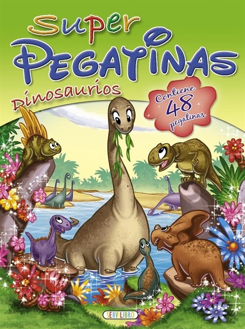 SUPER PEGATINAS 3 DINOSAURIOS (Book)