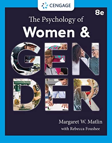 The Psychology of Women and Gender (Paperback, 8)