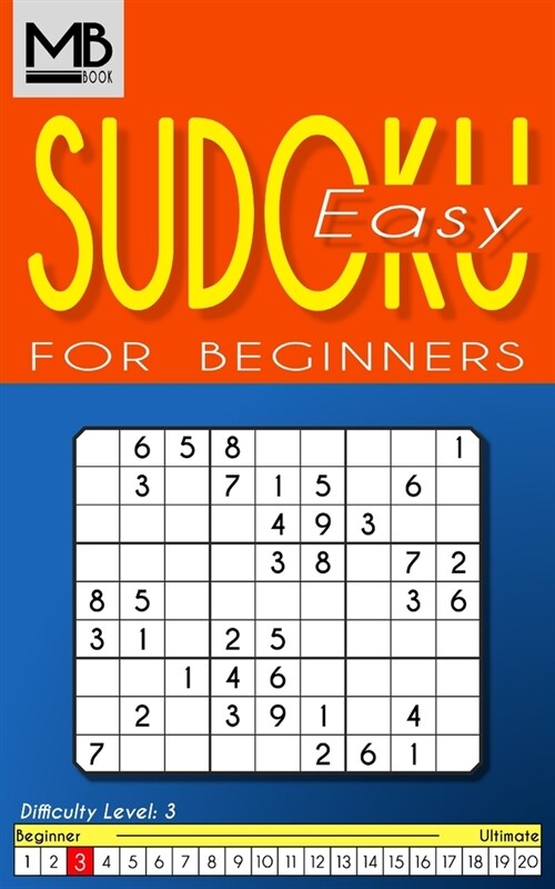 Sudoku puzzle book: Easy sudoku puzzle book for beginners small sudoku book (Paperback)
