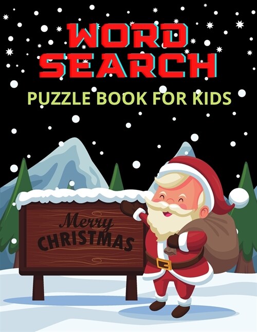 Merry Christmas -Word Search ,Puzzle Book for Kids (Paperback)