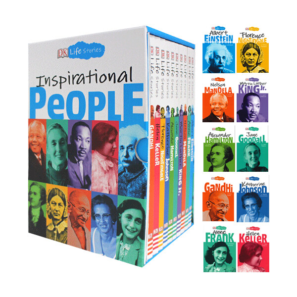 DK Life Stories Inspirational People 10 Books Set (Paperback 10권)