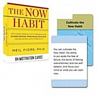 The Now Habit: 64 Motivation Cards: The Fiore Productivity Program for Overcoming Procrastination and Enjoying Guilt-Free Play (Other)