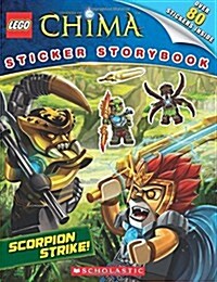 Scorpion Strike! Sticker Storybook (Paperback)