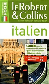 Dictionnaire le Robert & Collins Poche Italien (Paperback)