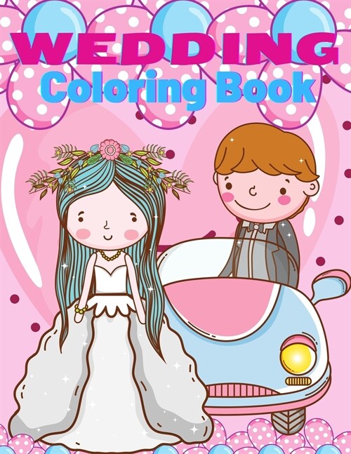 Wedding Coloring Book for Kids (Paperback)