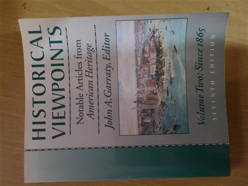 [중고] Historical Viewpoints: Notable Articles from American Heritage (Paperback, 7th)