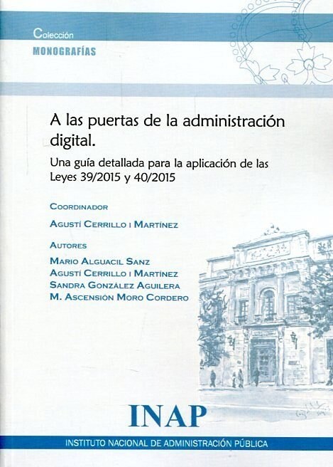 A LAS PUERTAS DE LA ADMINISTRACION DIGITAL. (CD-Audio)