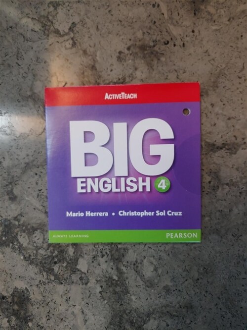 [중고] Big English 4 Active Teach