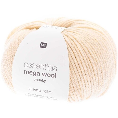 Essentials Mega Wool Chunky Elfenbein, 100 g (ZZ)