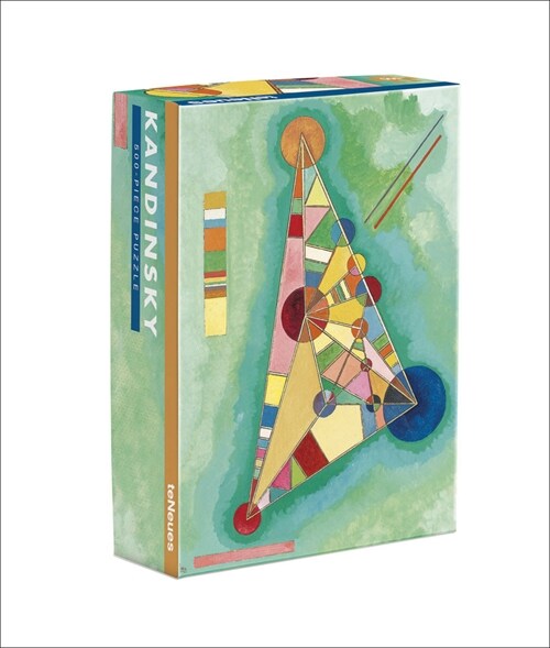Variegation in the Triangle, Vasily Kandinsky : 500-Piece Puzzle (Game)