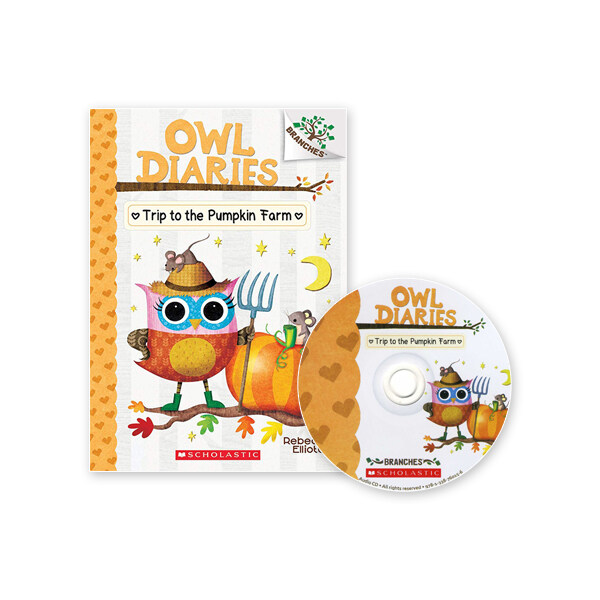 Owl Diaries #11 : The Trip to the Pumpkin Farm? (Paperback + CD + StoryPlus QR)