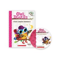 Owl Diaries #12 : Eva's Campfire Adventure (with CD & Storyplus) (Paperback + CD + StoryPlus QR)