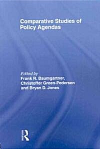 Comparative Studies of Policy Agendas (Paperback)