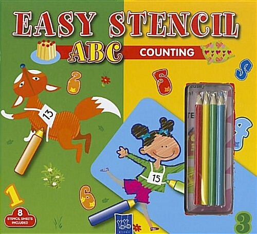 Easy Stencil Counting (Paperback, Spiral)