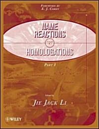 Name Reactions for Homologation, 2 Part Set (Hardcover)
