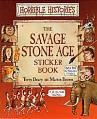 The Savage Stone Age Sticker Book (Paperback)