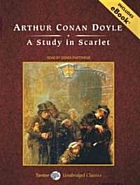 A Study in Scarlet, with eBook (Audio CD, CD)