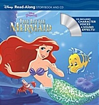 [중고] The Little Mermaid Read-Along Storybook and CD (Paperback, 2)