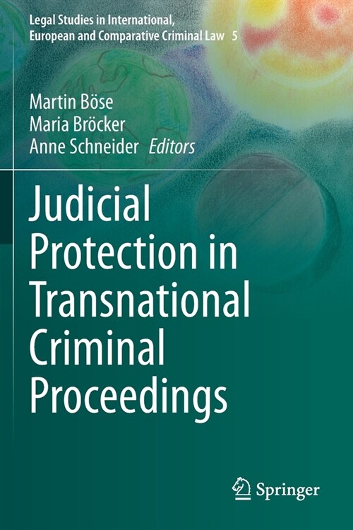 Judicial Protection in Transnational Criminal Proceedings (Paperback)