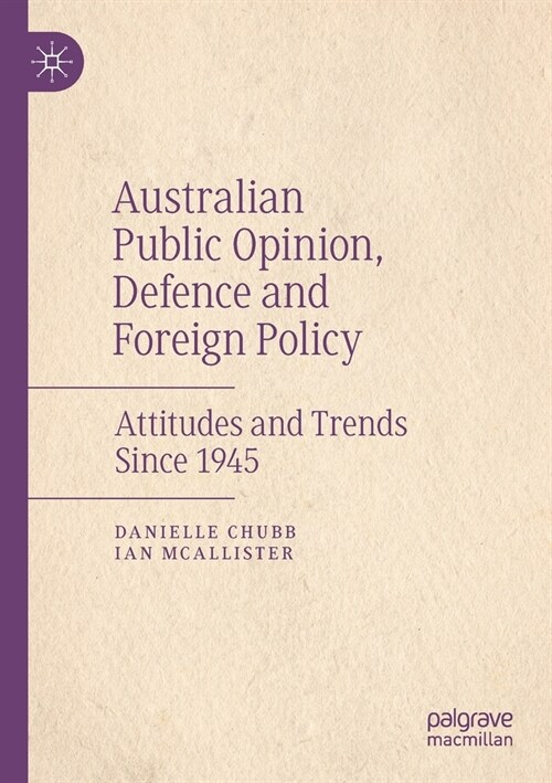 Australian Public Opinion, Defence and Foreign Policy: Attitudes and Trends Since 1945 (Paperback)