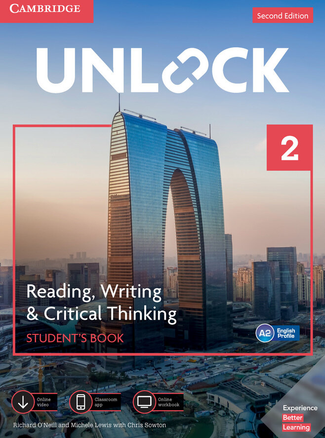 [중고] Unlock Level 2 Reading, Writing and Critical Thinking Students Book with Digital Pack (Paperback, 2)