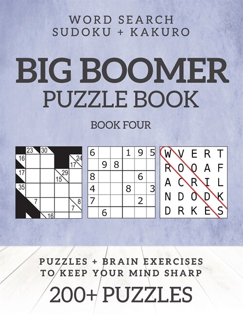 Big Boomer Puzzle Books #4 (Paperback)