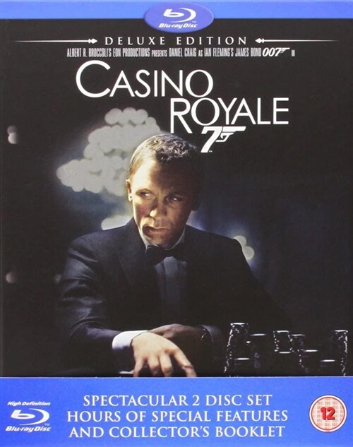 [중고] [블루레이] 007 카지노 로얄 디럭스 에디션 2disc (007 Casino Royale Blu-ray)