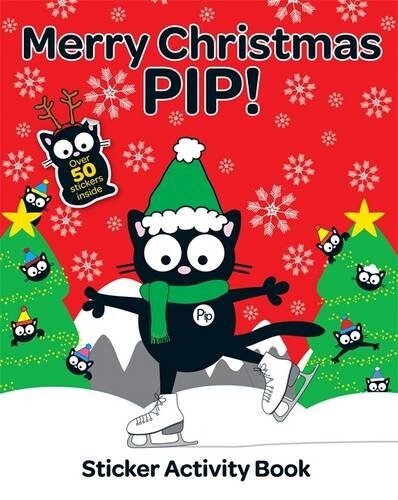 Merry Christmas Pip Sticker Activity Book (Paperback)