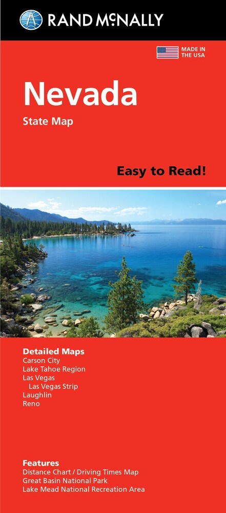 Rand McNally Easy to Read Folded Map: Nevada State Map (Folded)