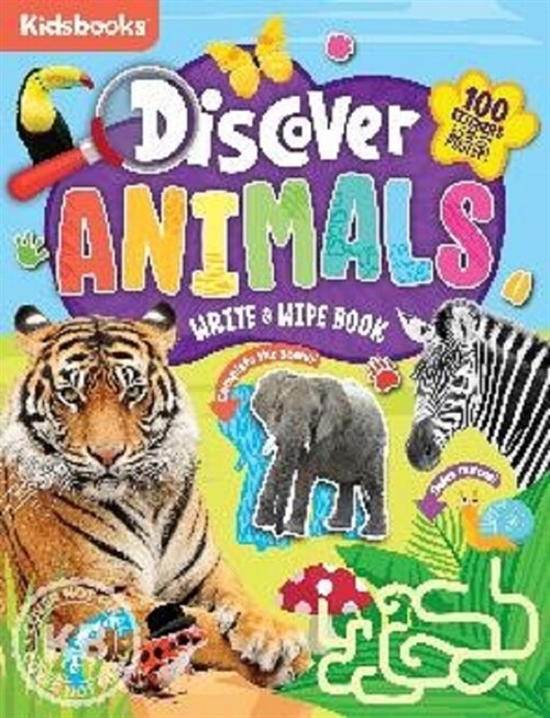 Discover Animals Activity Book (Spiral)