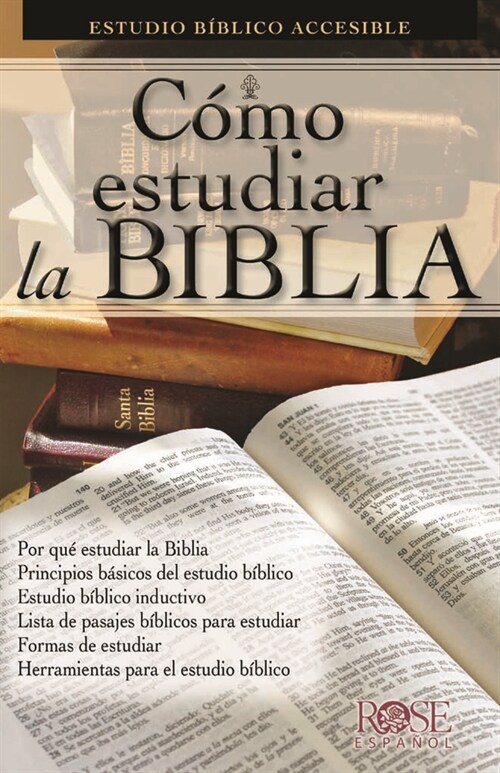 C?o Estudiar La Biblia: Estudio B?lico Accesible (Paperback)
