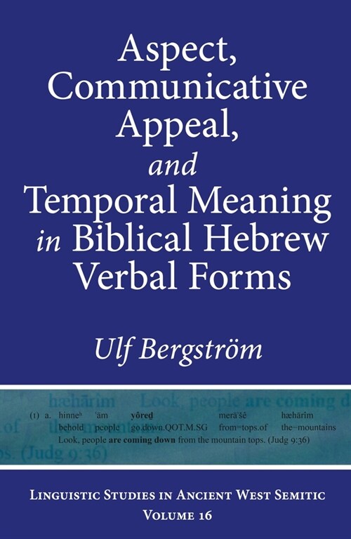 Aspect, Communicative Appeal, and Temporal Meaning in Biblical Hebrew Verbal Forms (Hardcover)