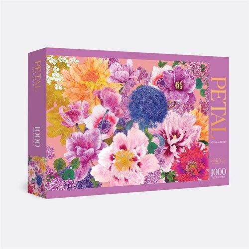 Petal: 1000-Piece Puzzle: The World of Flowers Through an Artists Eye (Board Games)