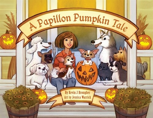 A Papillon Pumpkin Tale (Paperback)