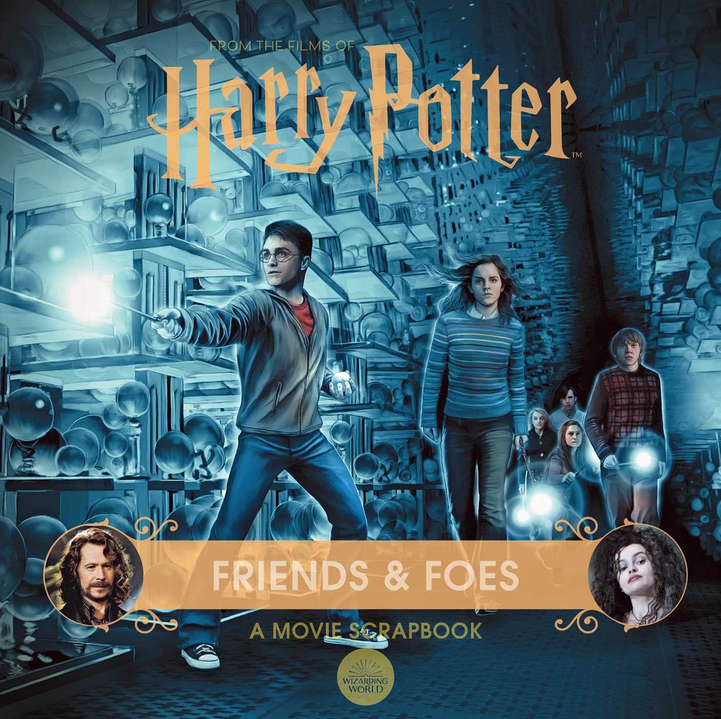 Harry Potter: Friends & Foes: A Movie Scrapbook (Hardcover)