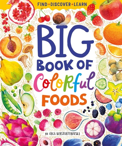 Big Book of Colorful Foods (Hardcover)