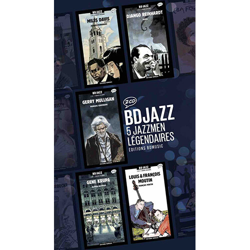 [수입] 비디 재즈 박스세트 1집 (BD JAZZ Vol. 1 - 5 Jazzmen Legendaires) [10CD / 박스 세트 / 아트북]