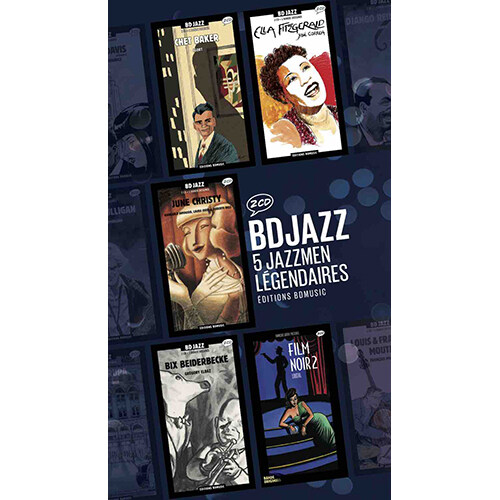 [수입] 비디 재즈 박스세트 2집 (BD JAZZ Vol. 2 - 5 Jazzmen Legendaires) [10CD / 박스 세트 / 아트북]