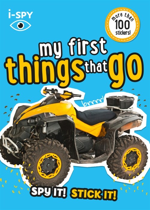 i-SPY My First Things that go : Spy it! Stick it! (Paperback)