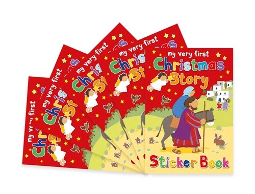 Christmas Story Sticker Book : Pack of 5 (Paperback, New ed)