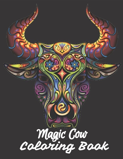 Magic Cow Coloring Book (Paperback)