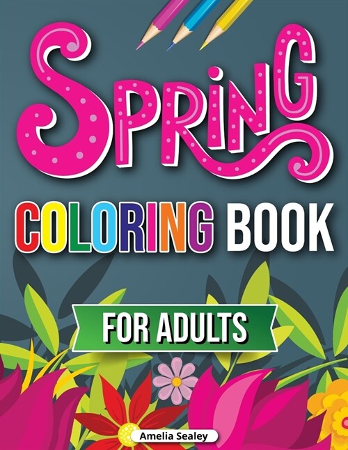 Spring Coloring Book (Paperback)