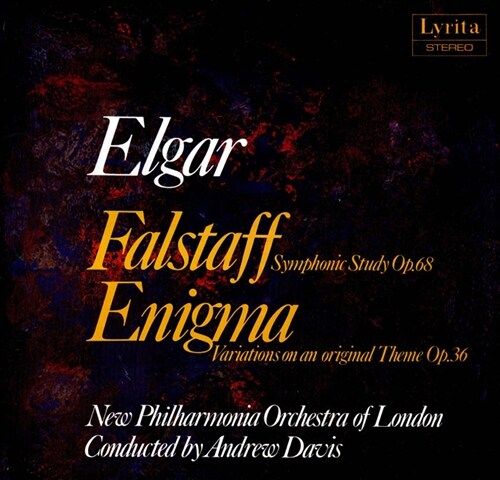 [수입] Elgar : Falstaff Symphonic Study Op.68 & Enigma Variations on an original Theme Op.36 [LP]