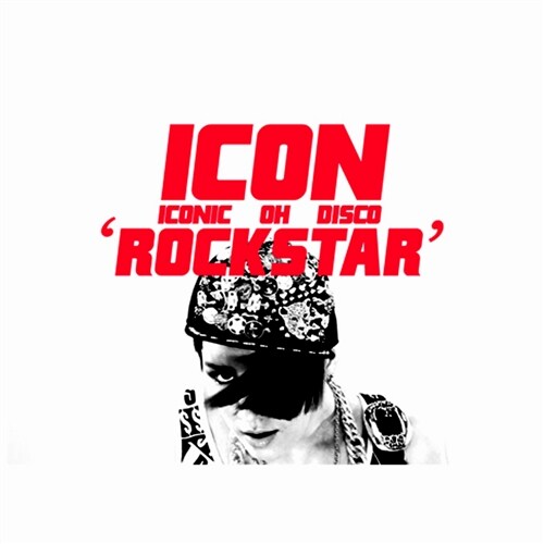 [중고] ICON(노민우) - 싱글앨범 ROCK STAR [음반 내 45p 포토북]